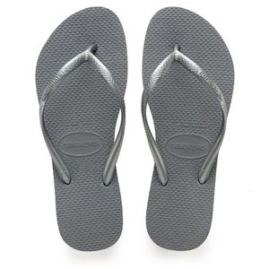 Grey Havaianas Flip Flops
